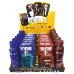 DEODORANT + EDT (TESTER) 24 LÜ SET ERKEK
